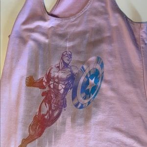 Del Sol Captain America color changing tank